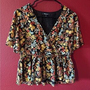 Madewell Floral Blouse